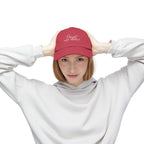 Present Not Perfect Distressed Cap - Trendy Unisex Hat for Casual Wear