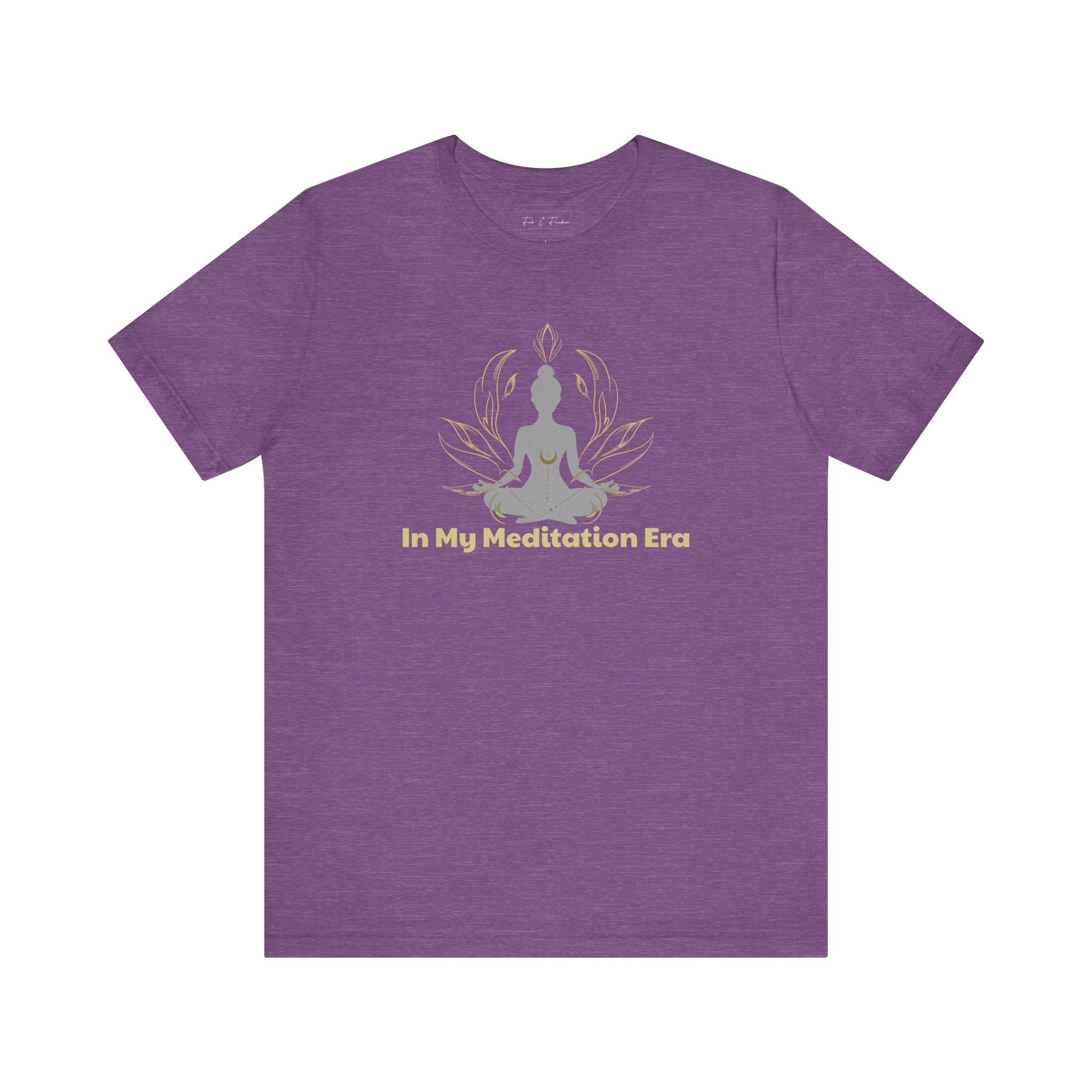Mindful Meditation Unisex Short Sleeve Tee - Relax & Reflect