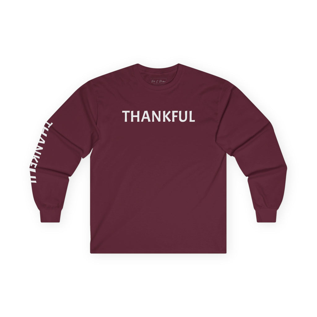 Inspirational Long Sleeve Tee - Thankful