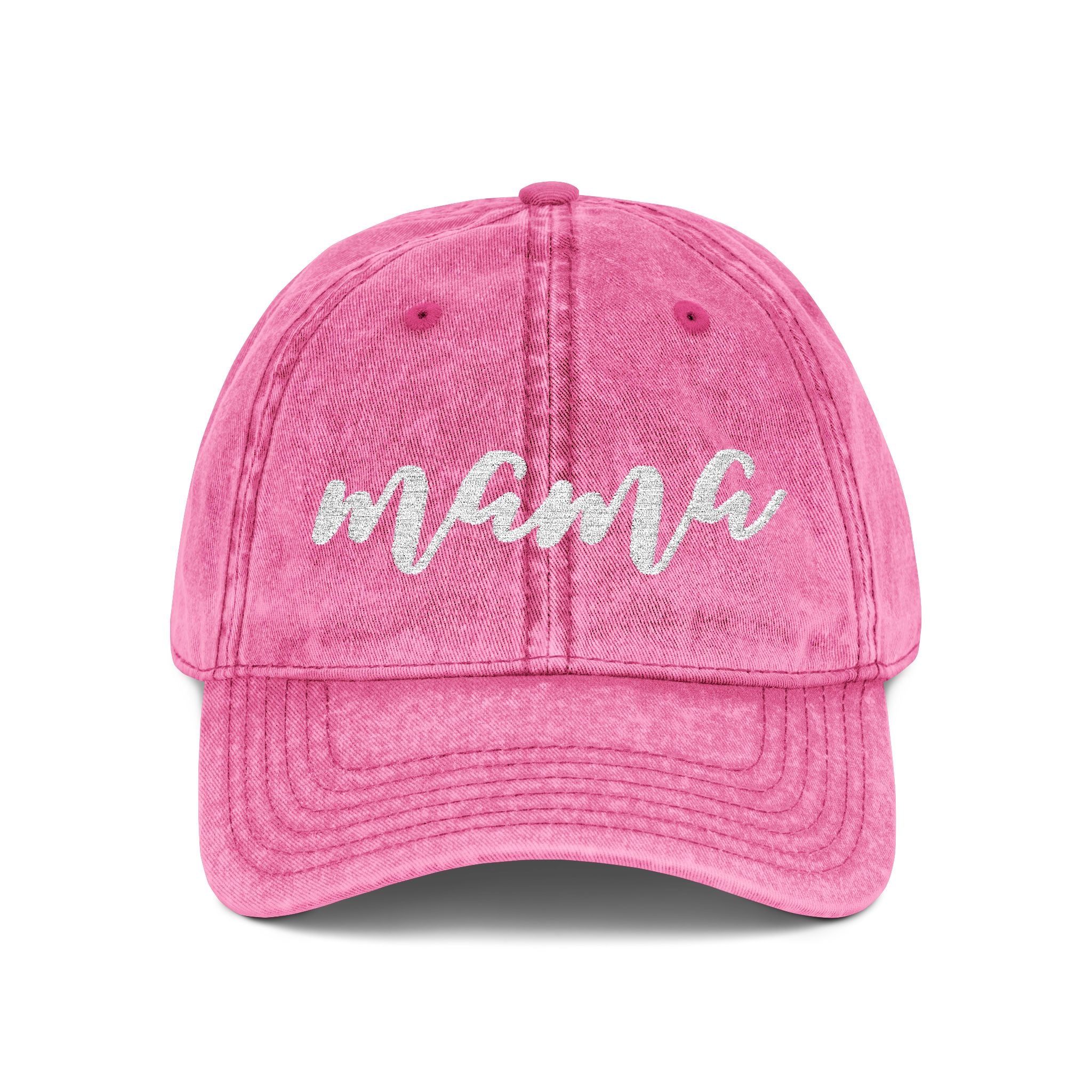 Vintage Mama Cap - Embroidered Cotton Baseball Hat