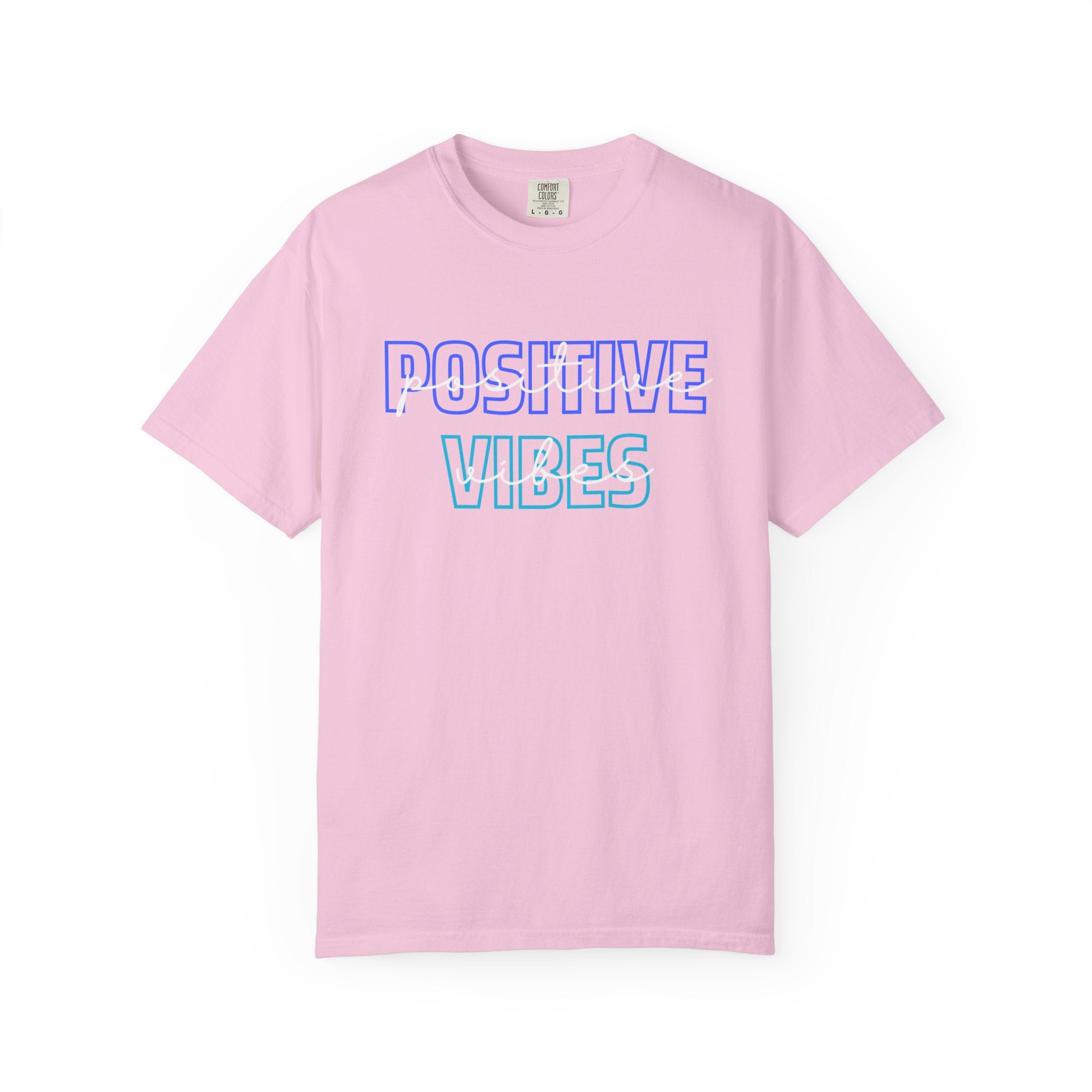 Comfort Colors Positive Vibes Unisex Garment-Dyed T-Shirt