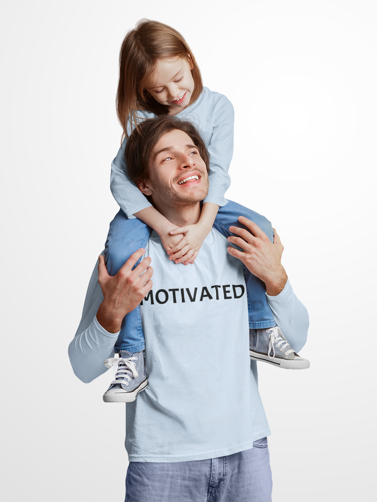 Inspirational Long Sleeve Tee - Motivated