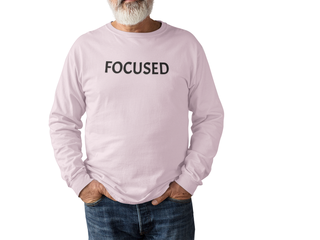 Inspirational Long Sleeve Tee - Focused