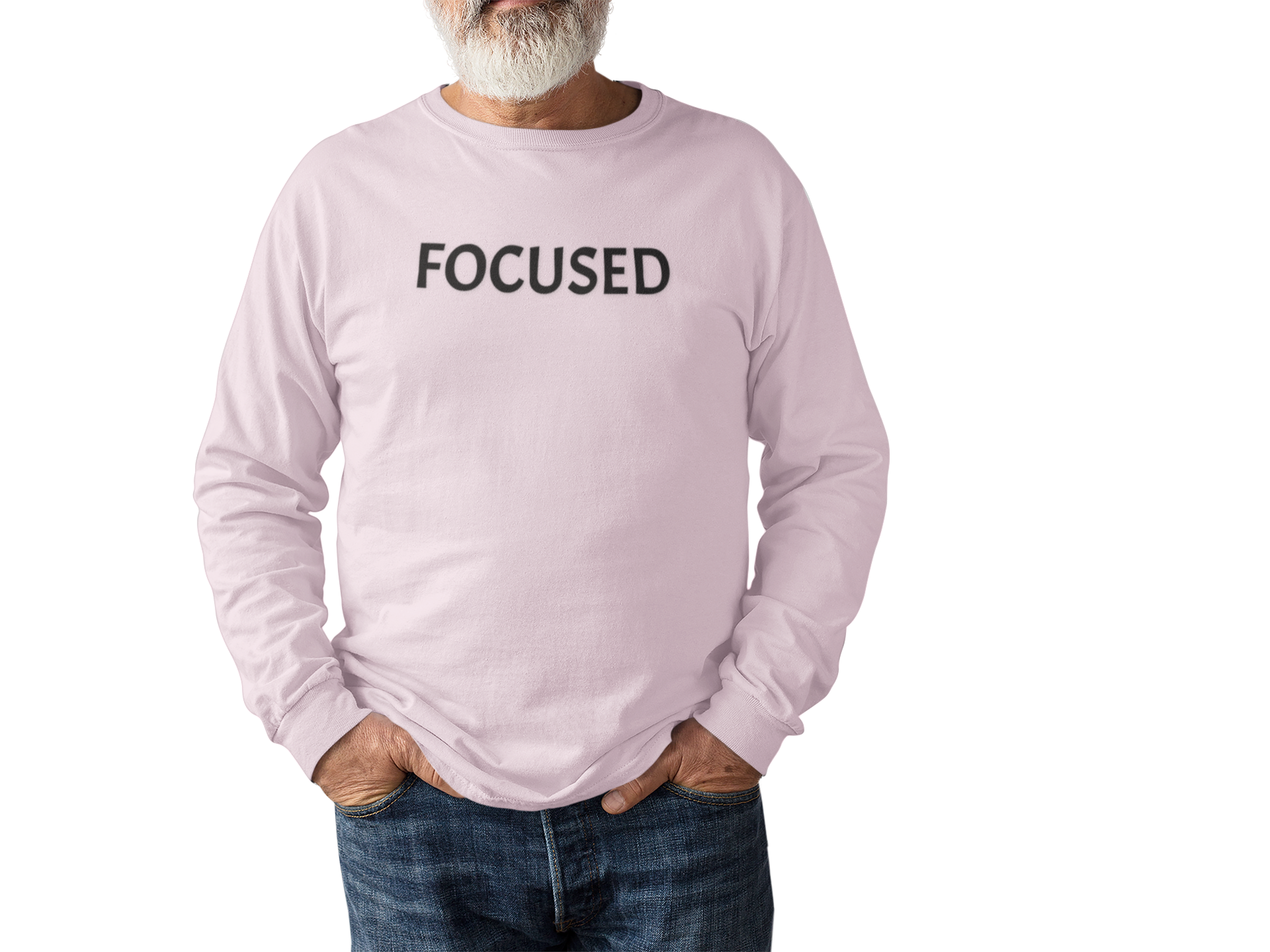 Inspirational Long Sleeve Tee - Focused