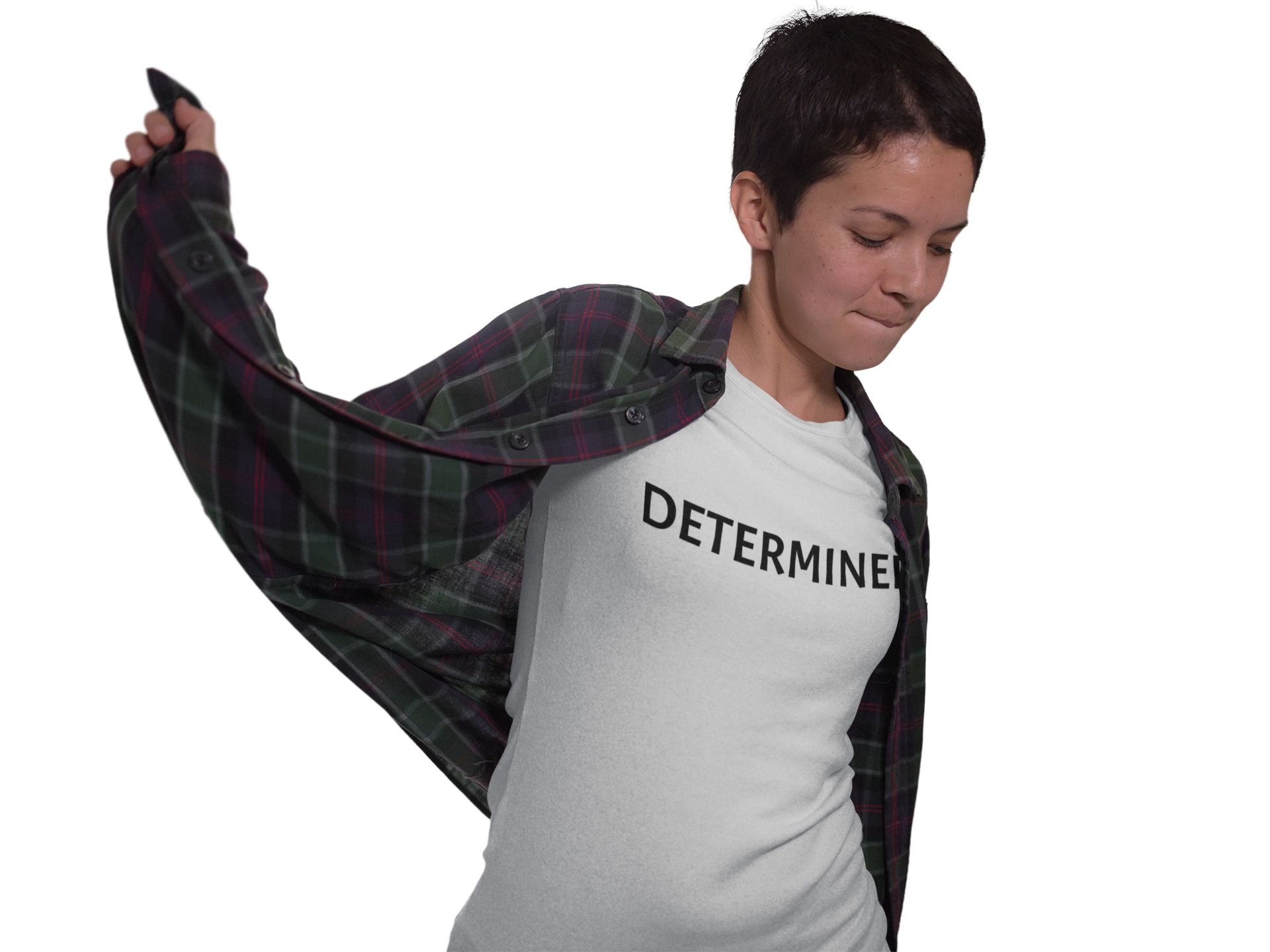 Inspirational Long Sleeve Tee - Determined