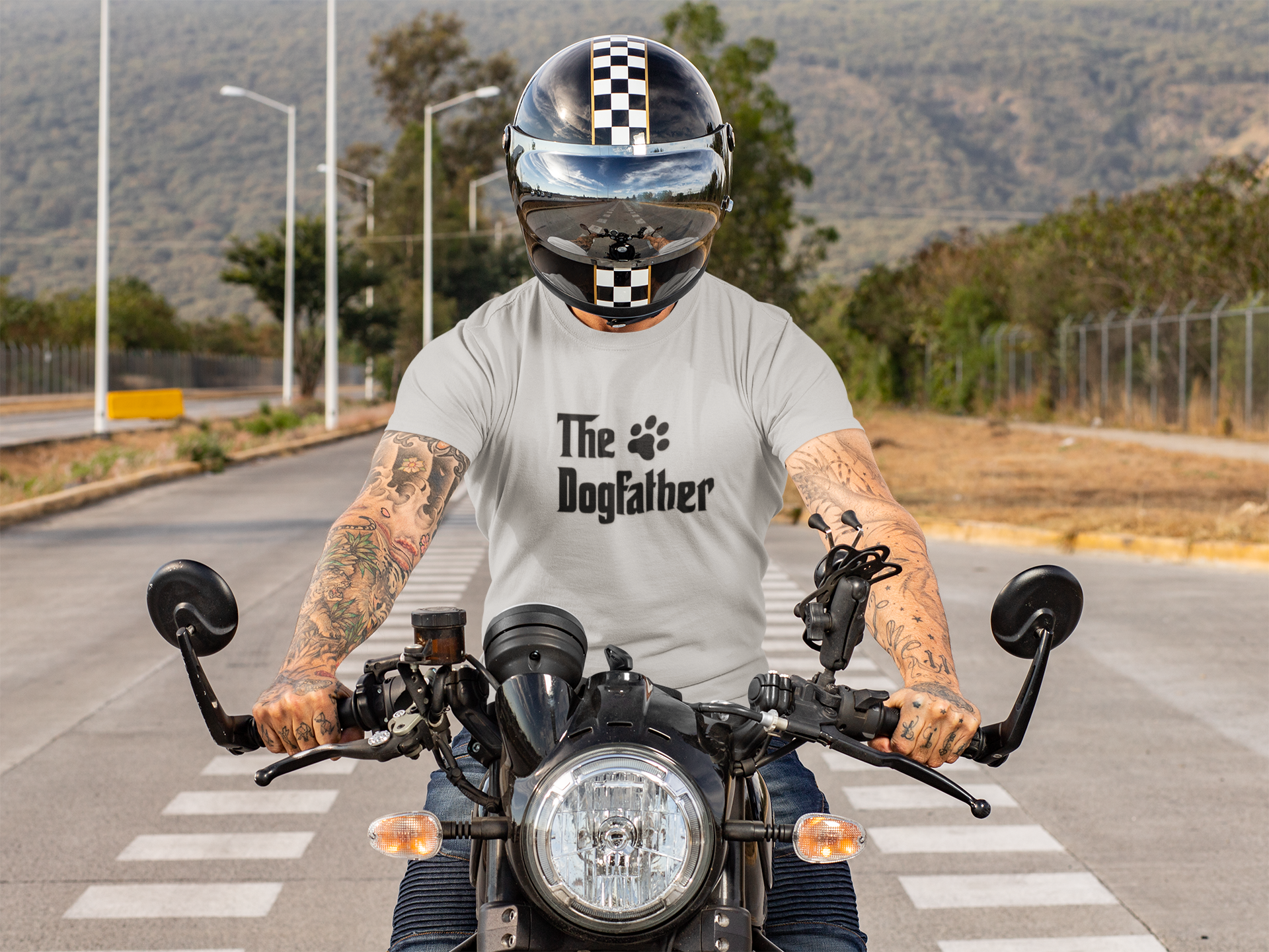 Dogfather Tee - Fun Pet Lover Shirt