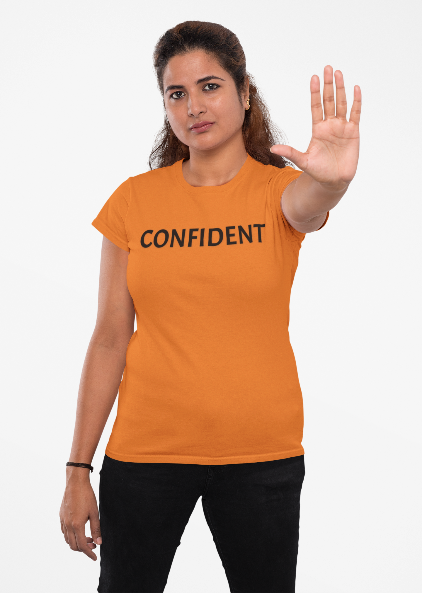 Inspirational Short Sleeve Tee - Confident