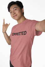 Inspirational Short Sleeve Tee - Committed