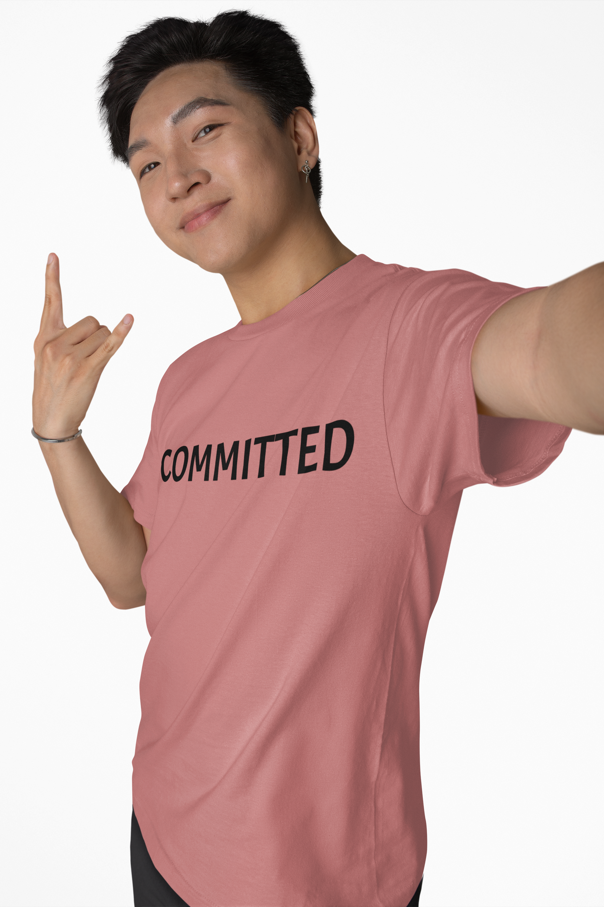 Inspirational Short Sleeve Tee - Committed
