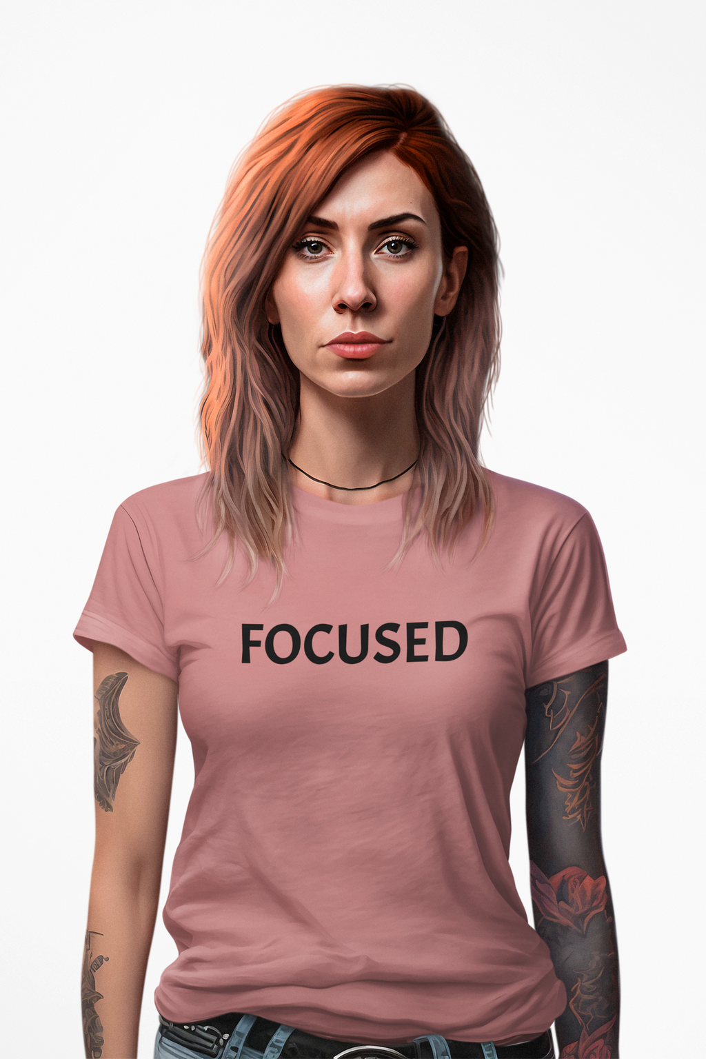 Inspirational Short Sleeve Tee - Focused