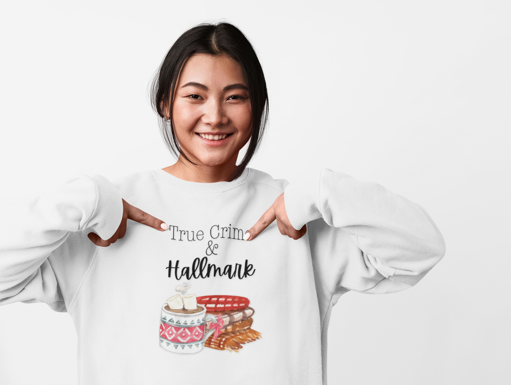 Cozy True Crime and Hallmark Sweatshirt, Perfect Gift for True Crime Lovers, Cozy Crewneck for Movie Nights, Fall Sweatshirt, Unique [...]