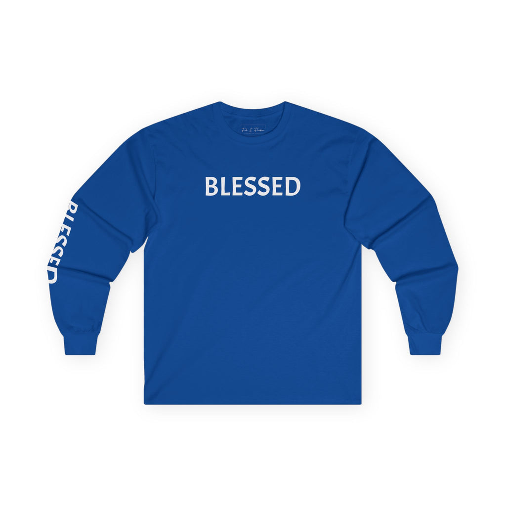 Inspirational Long Sleeve Tee - Blessed