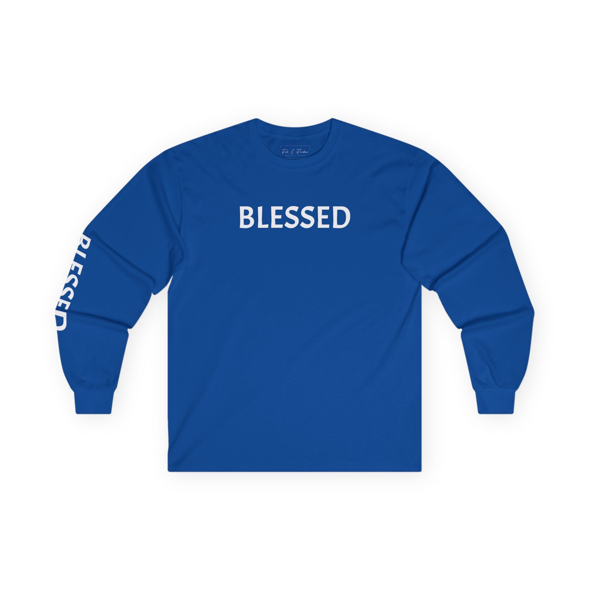 Inspirational Long Sleeve Tee - Blessed