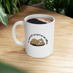 Sleepy Sloth Ceramic Mug