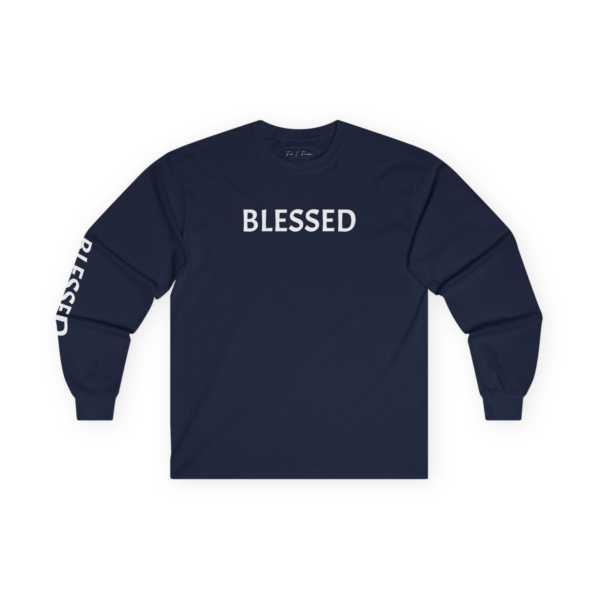 Inspirational Long Sleeve Tee - Blessed
