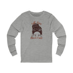 Fall Hair Don't Care Long Sleeve Tee, Unisex Tee, Casual Wear, Gift for Her, Everyday Comfort, Fashion Statement