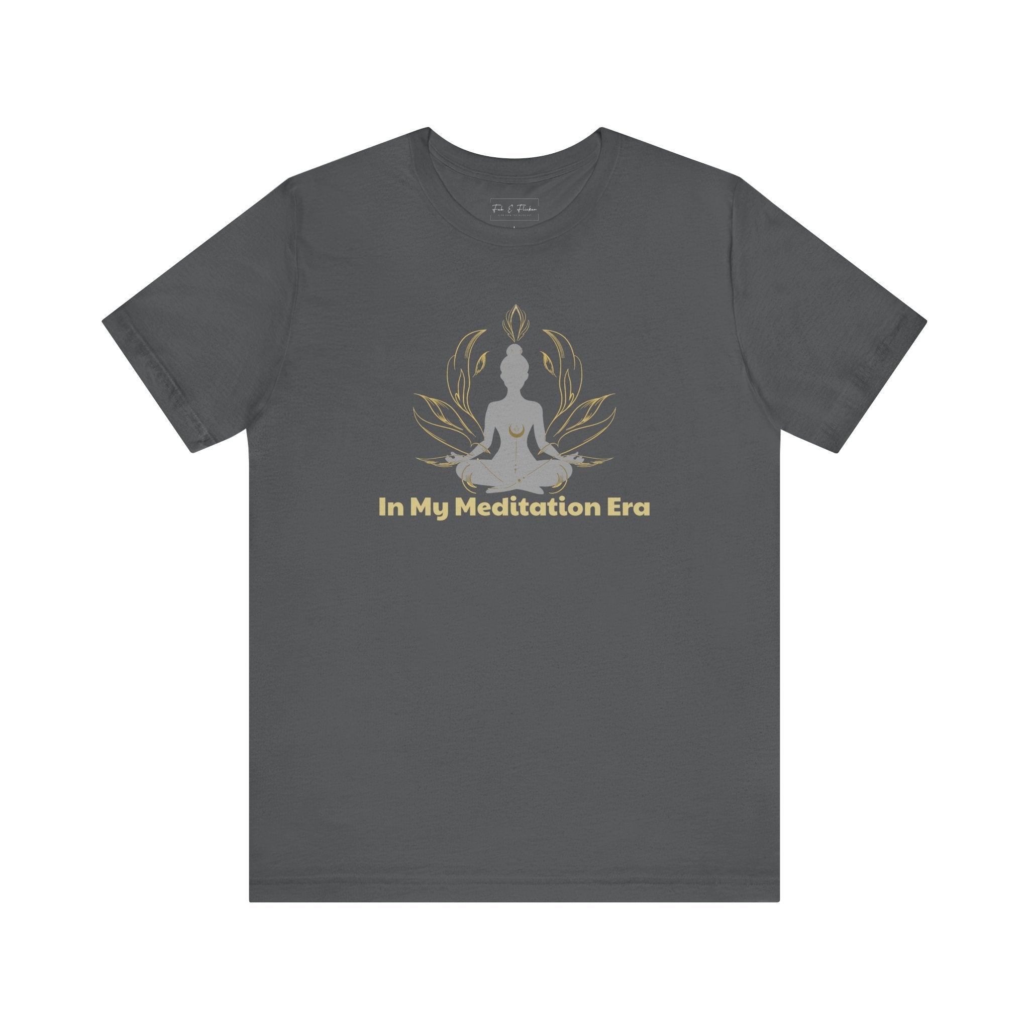 Mindful Meditation Unisex Short Sleeve Tee - Relax & Reflect