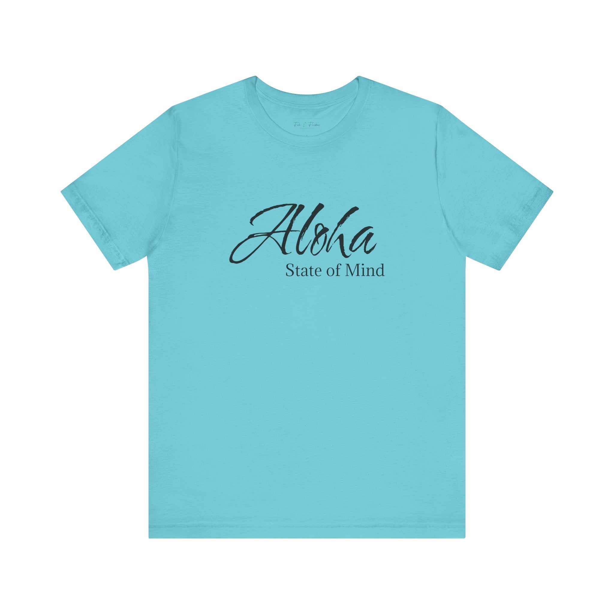 Hawaii Aloha State Unisex Jersey Short Sleeve Tee, Various Colors, Breathable Fabric
