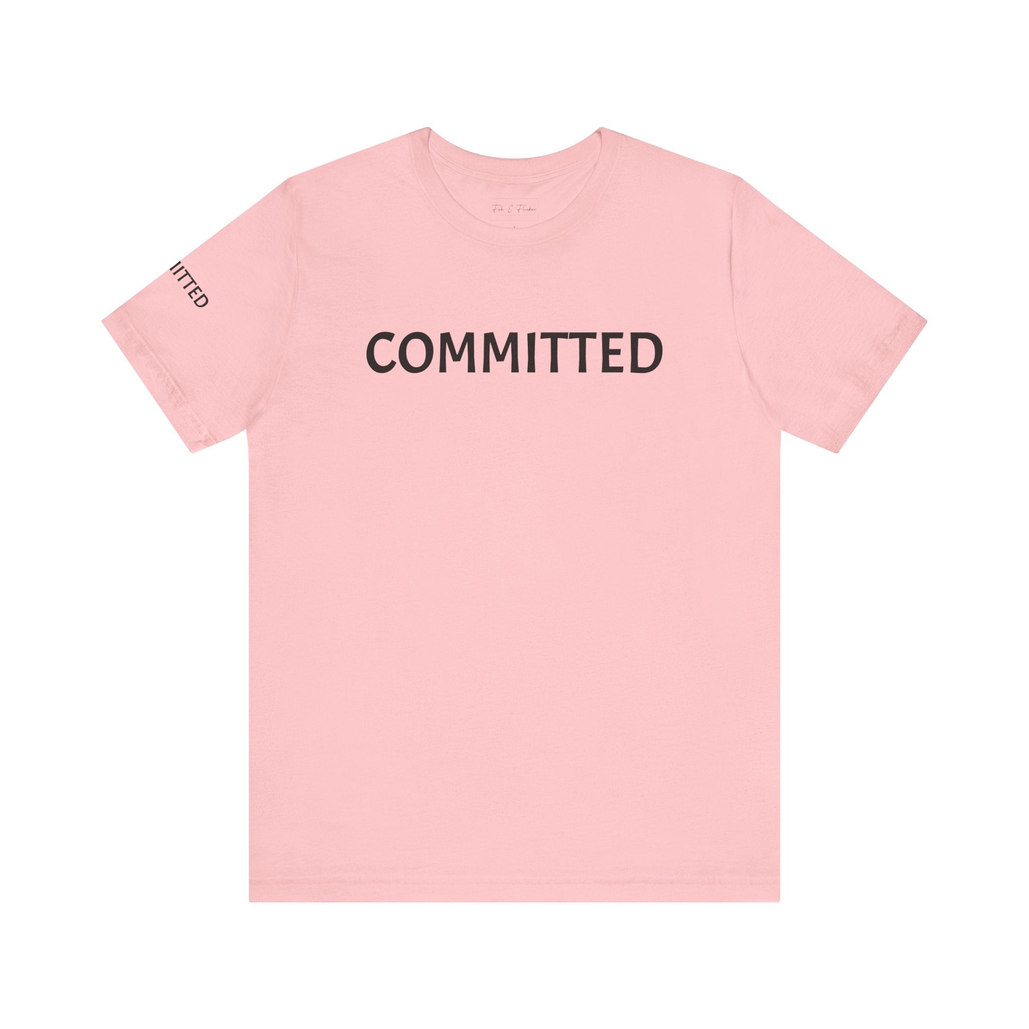 Inspirational Short Sleeve Tee - Committed