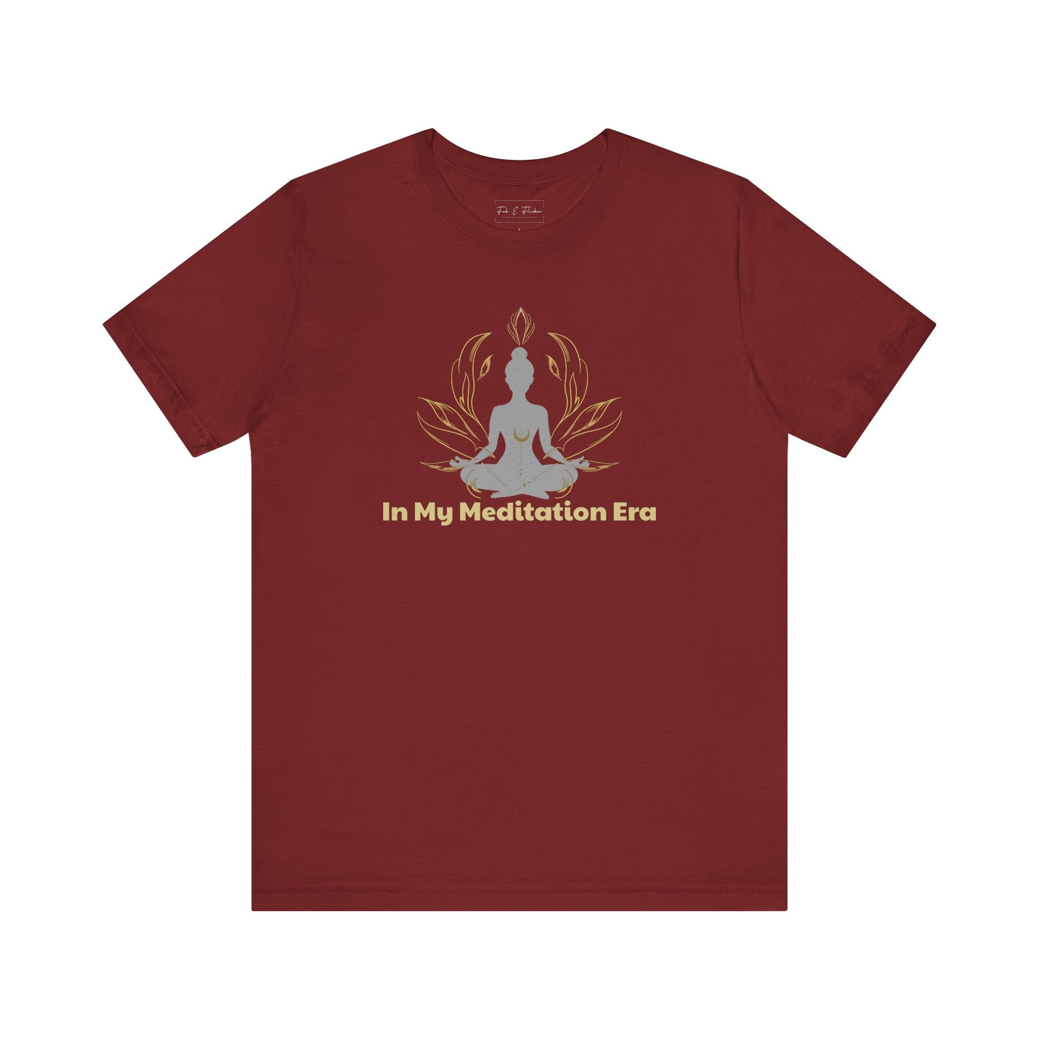 Mindful Meditation Unisex Short Sleeve Tee - Relax & Reflect