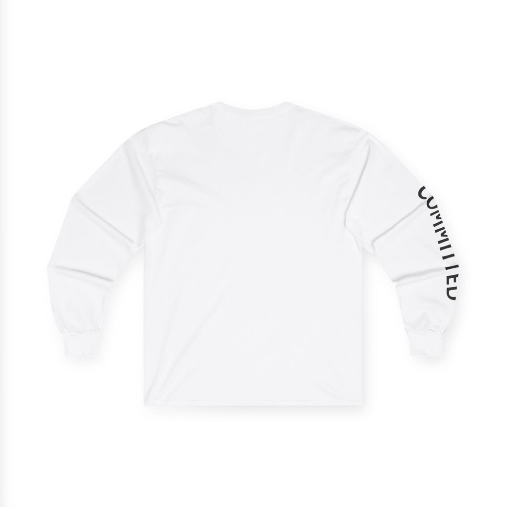 Inspirational Long Sleeve Tee - Committed