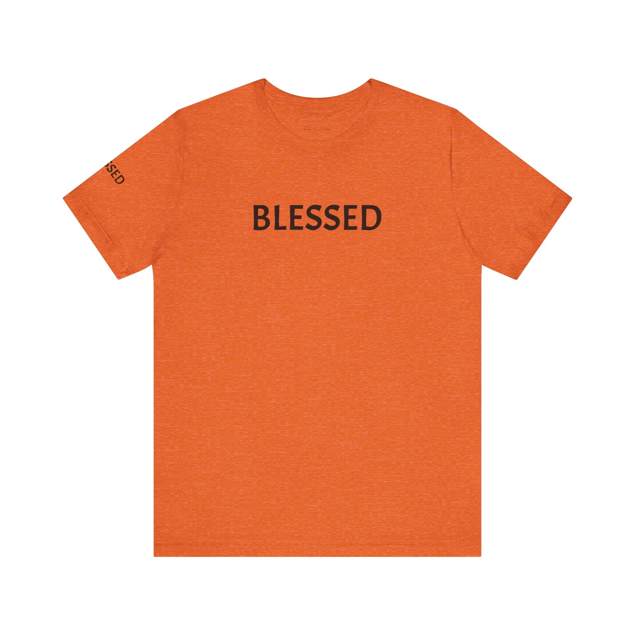 Inspirational Short Sleeve Tee - Blessed