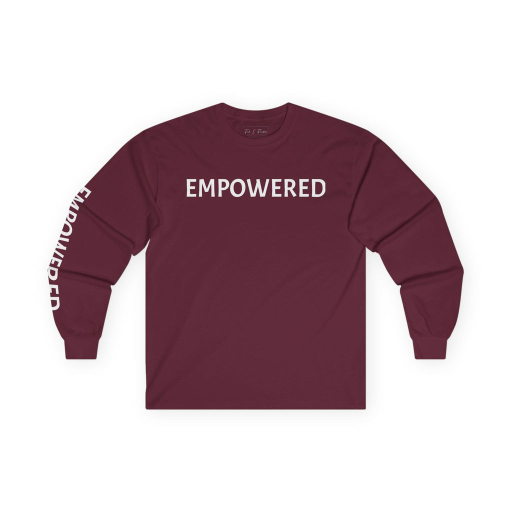 Inspirational Long Sleeve Tee - Empowered