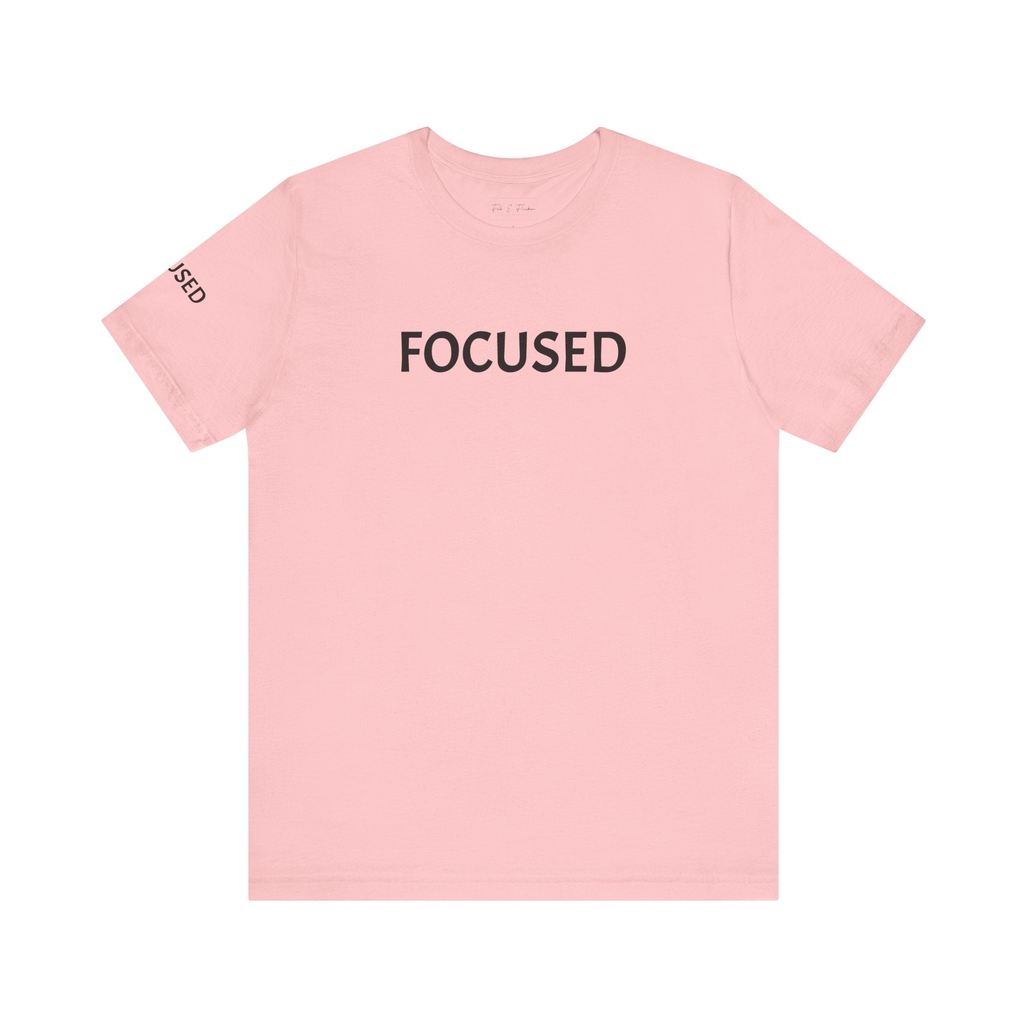 Inspirational Short Sleeve Tee - Focused