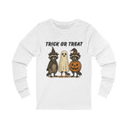 Halloween Unisex Long Sleeve Tee | Cute Trick or Treat Graphic Shirt