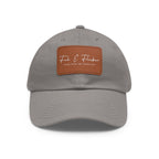 Fab & Flicker Stylish Hat with Leather Patch - Glow from the Inside Out