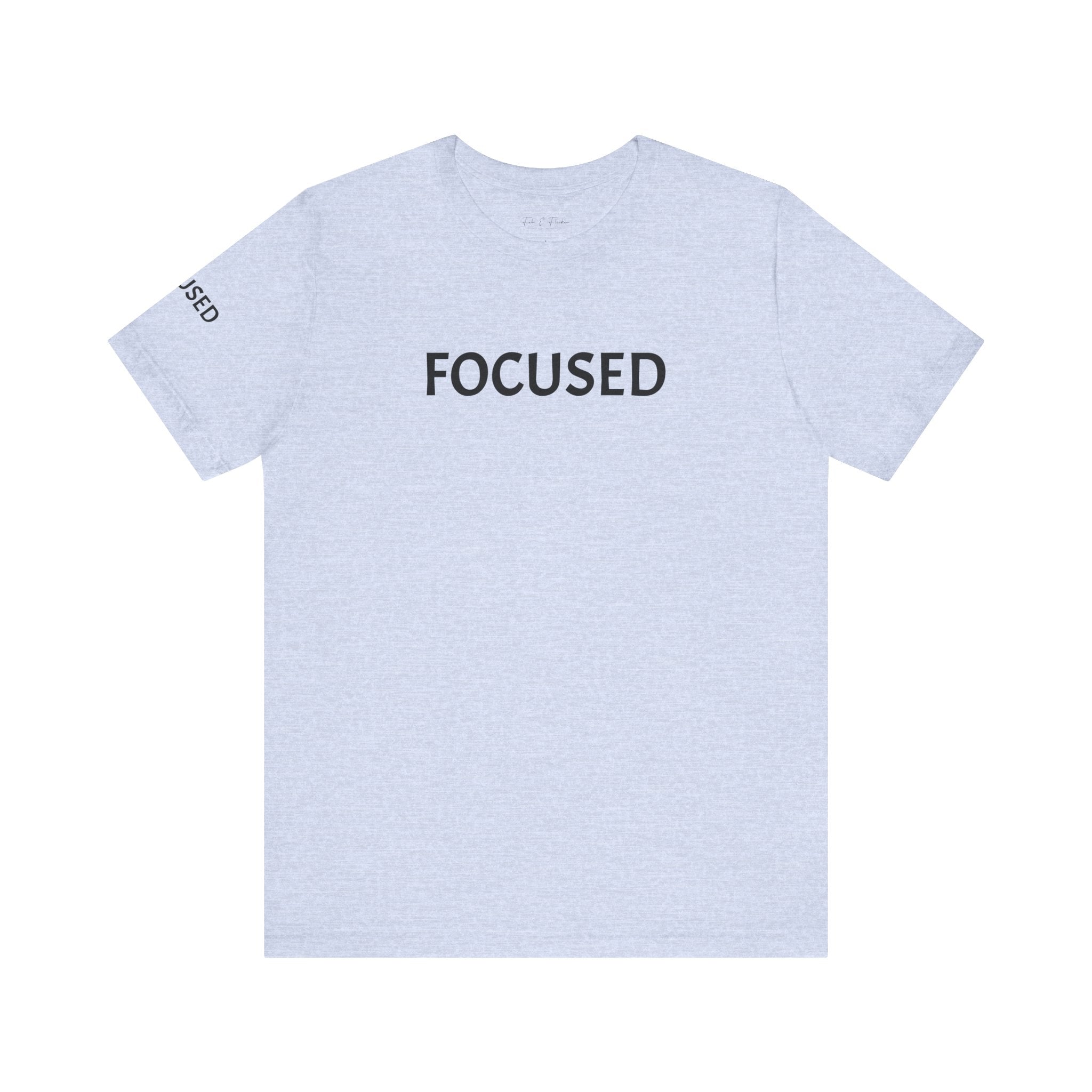 Inspirational Short Sleeve Tee - Focused
