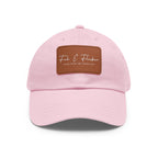 Fab & Flicker Stylish Hat with Leather Patch - Glow from the Inside Out