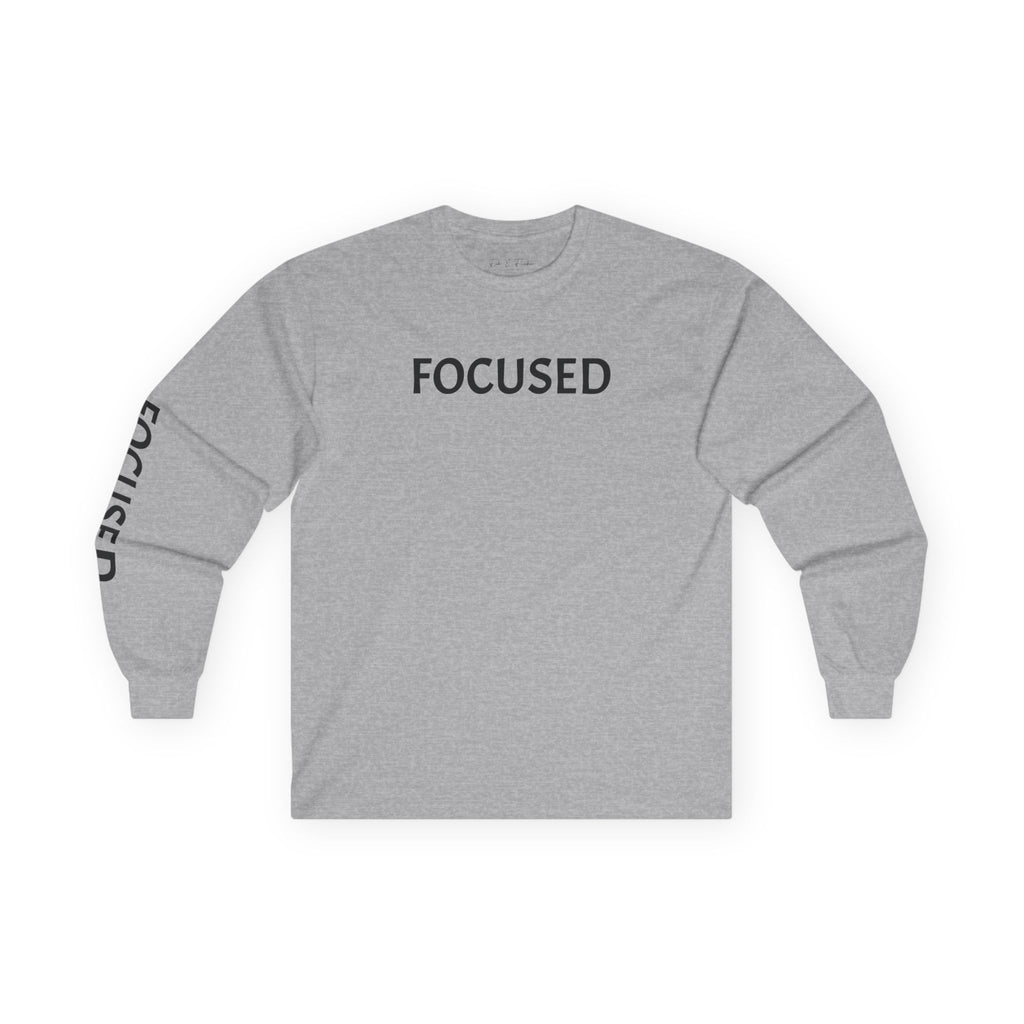 Inspirational Long Sleeve Tee - Focused