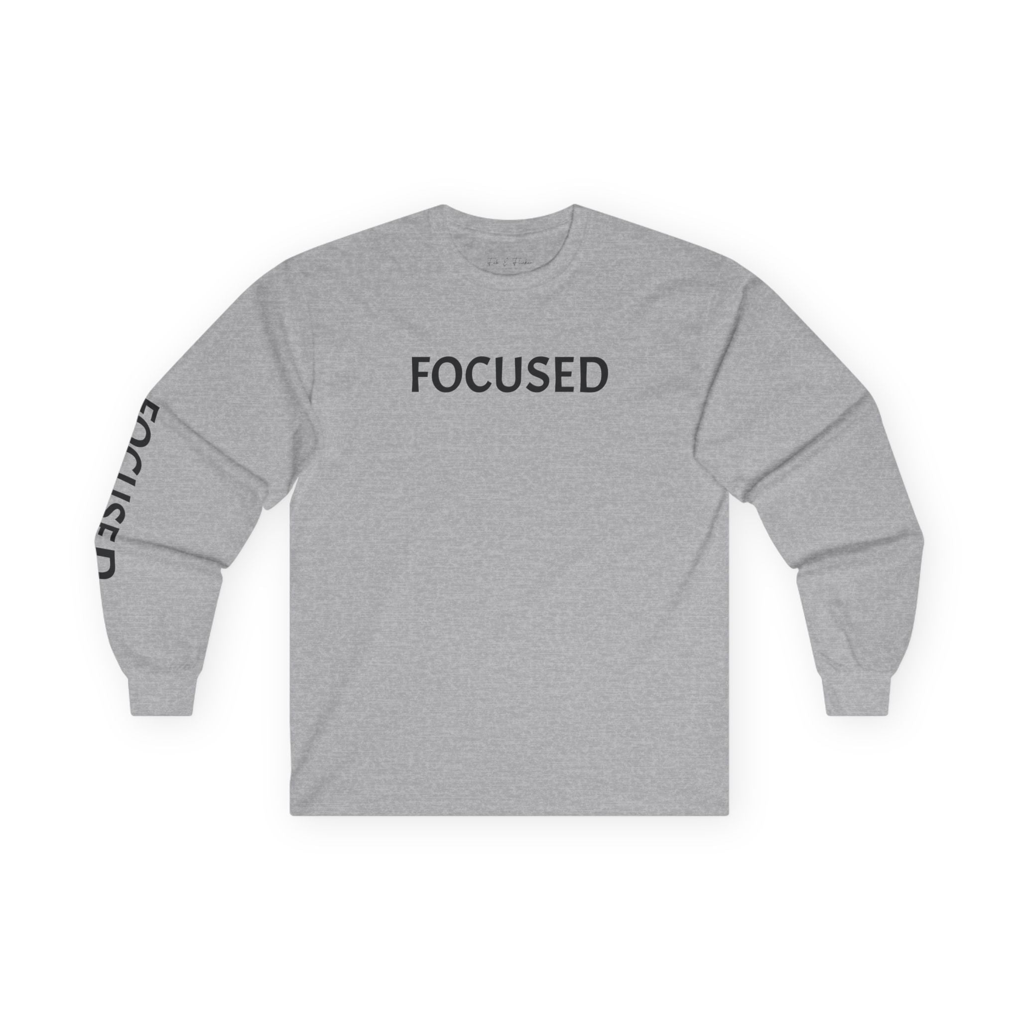 Inspirational Long Sleeve Tee - Focused