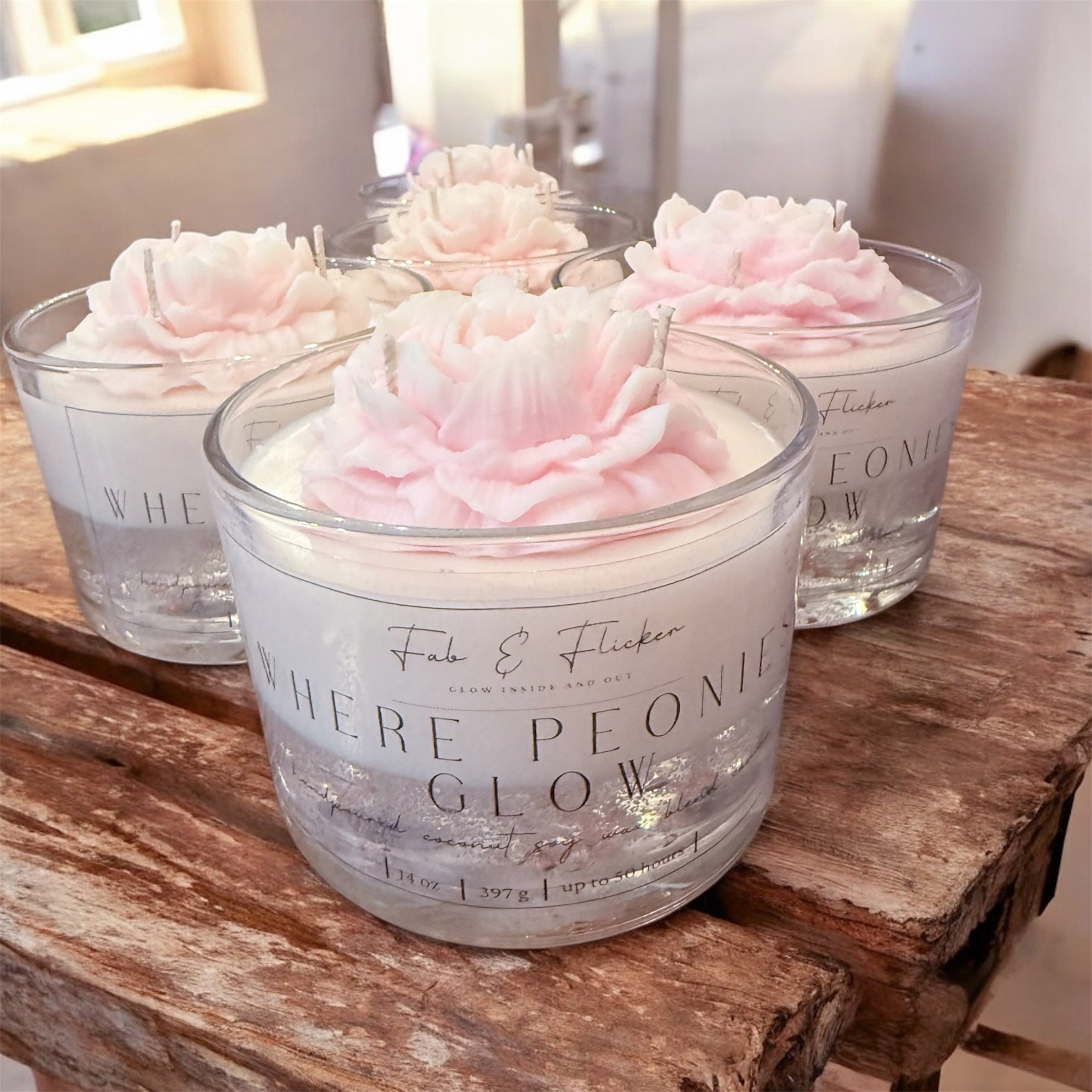 Where The Peonies Glow 17oz