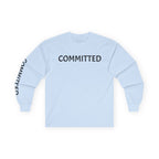 Inspirational Long Sleeve Tee - Committed