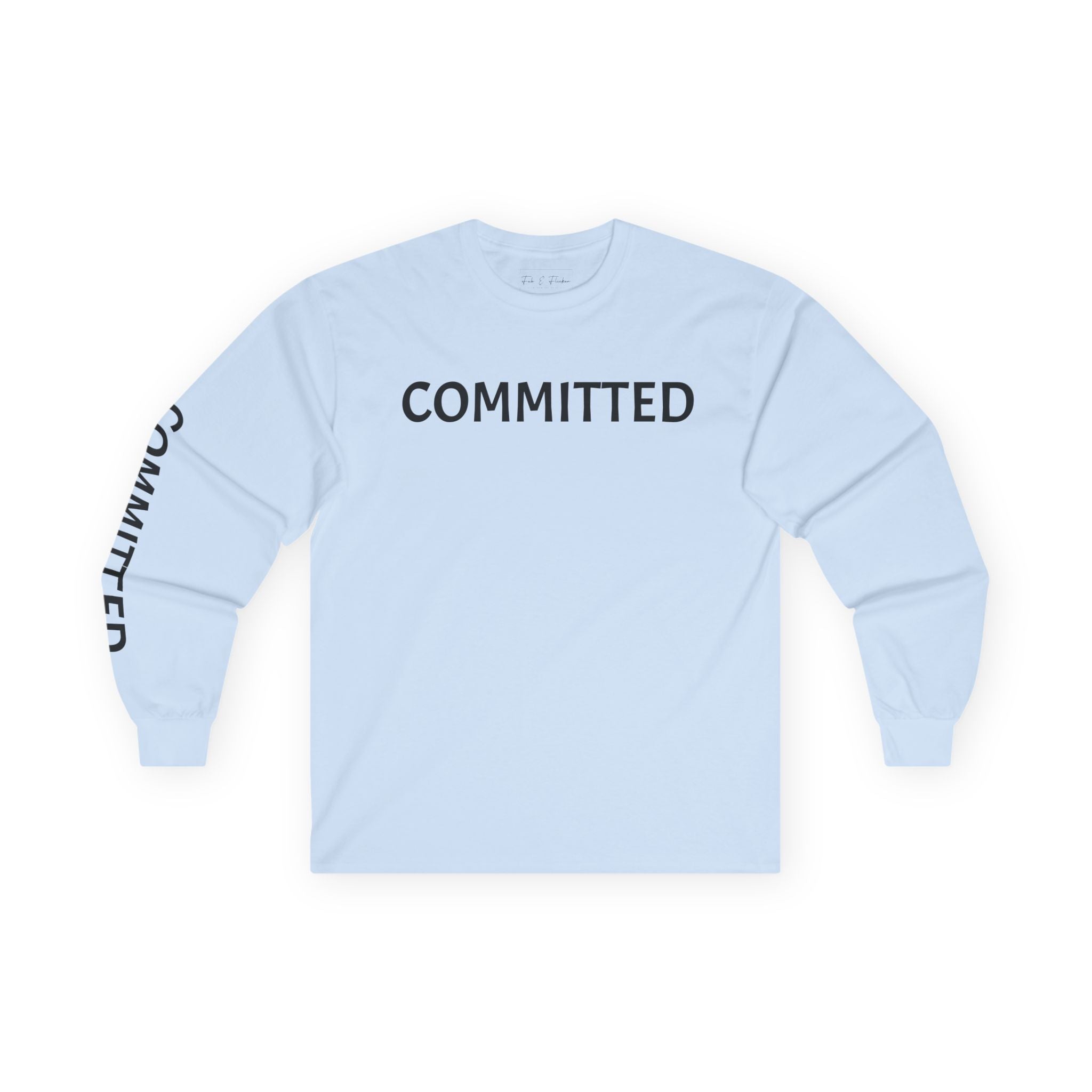 Inspirational Long Sleeve Tee - Committed