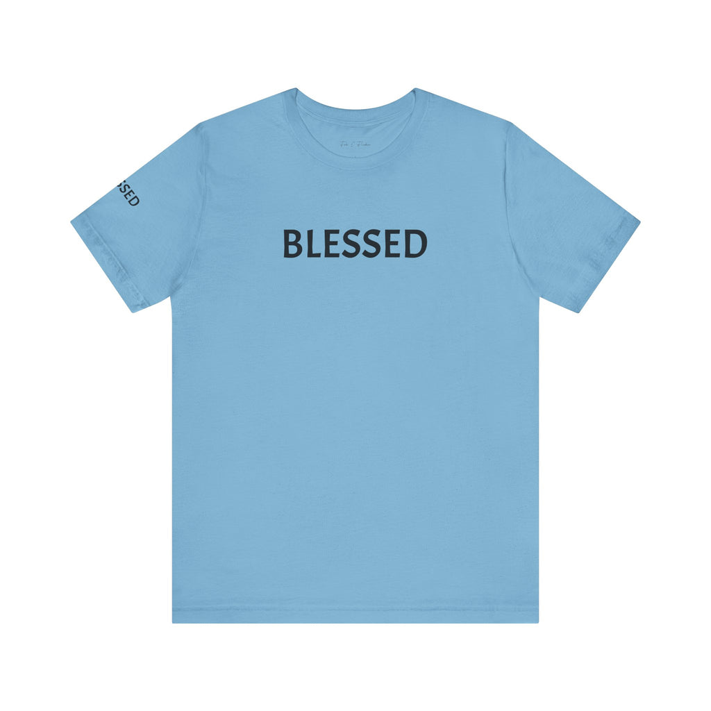 Inspirational Short Sleeve Tee - Blessed