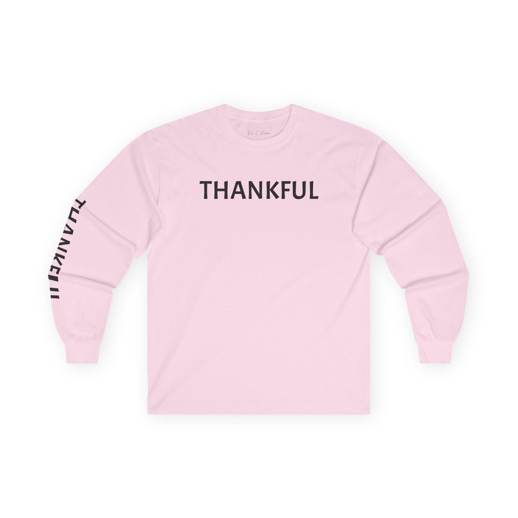 Inspirational Long Sleeve Tee - Thankful