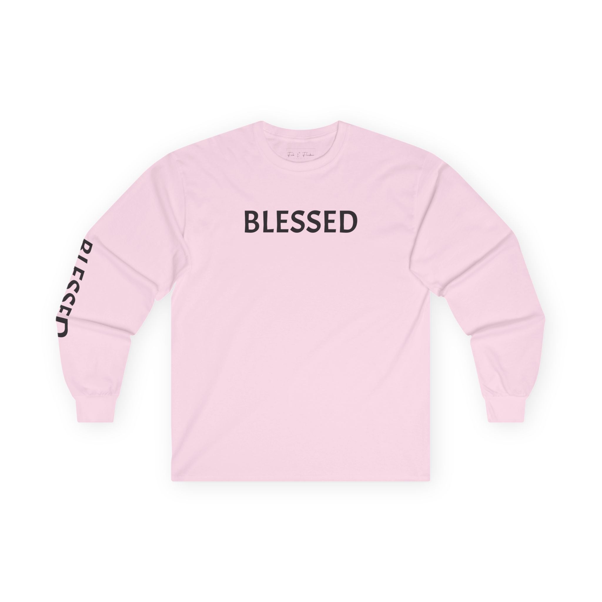 Inspirational Long Sleeve Tee - Blessed