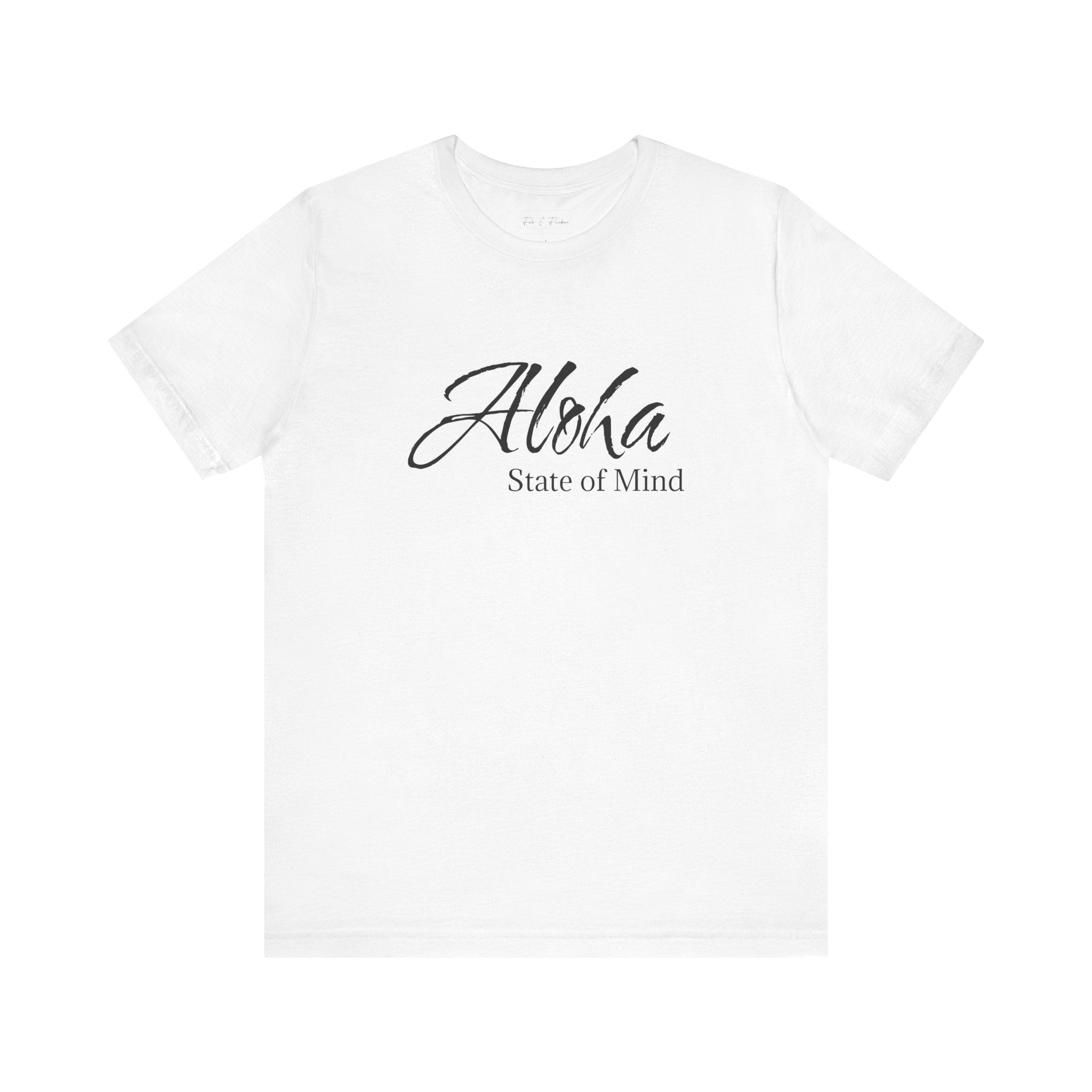 Hawaii Aloha State Unisex Jersey Short Sleeve Tee, Various Colors, Breathable Fabric