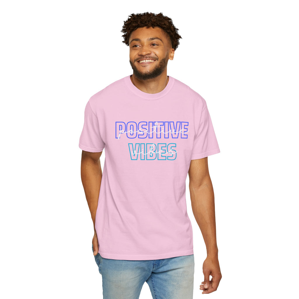 Comfort Colors Positive Vibes Unisex Garment-Dyed T-Shirt