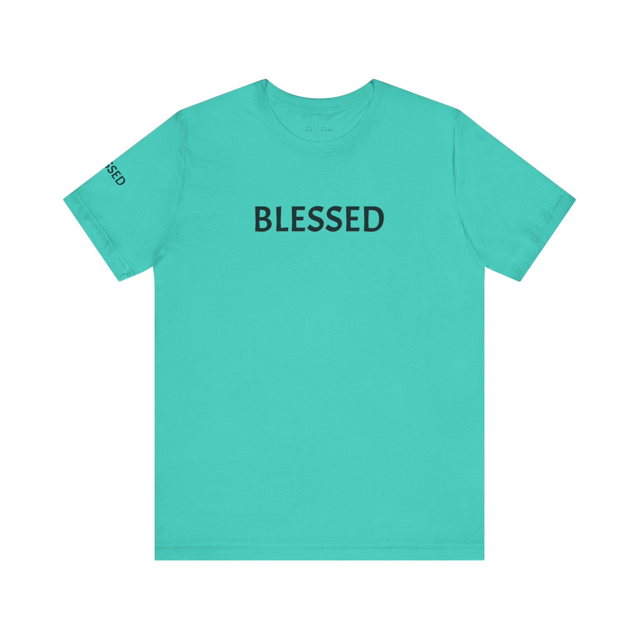 Inspirational Short Sleeve Tee - Blessed