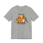 Fall Vibes Pumpkin Tee, Gnome Shirt, Halloween Apparel, Autumn Fashion, Gift for Gnome Lovers, Cozy Fall Outfit