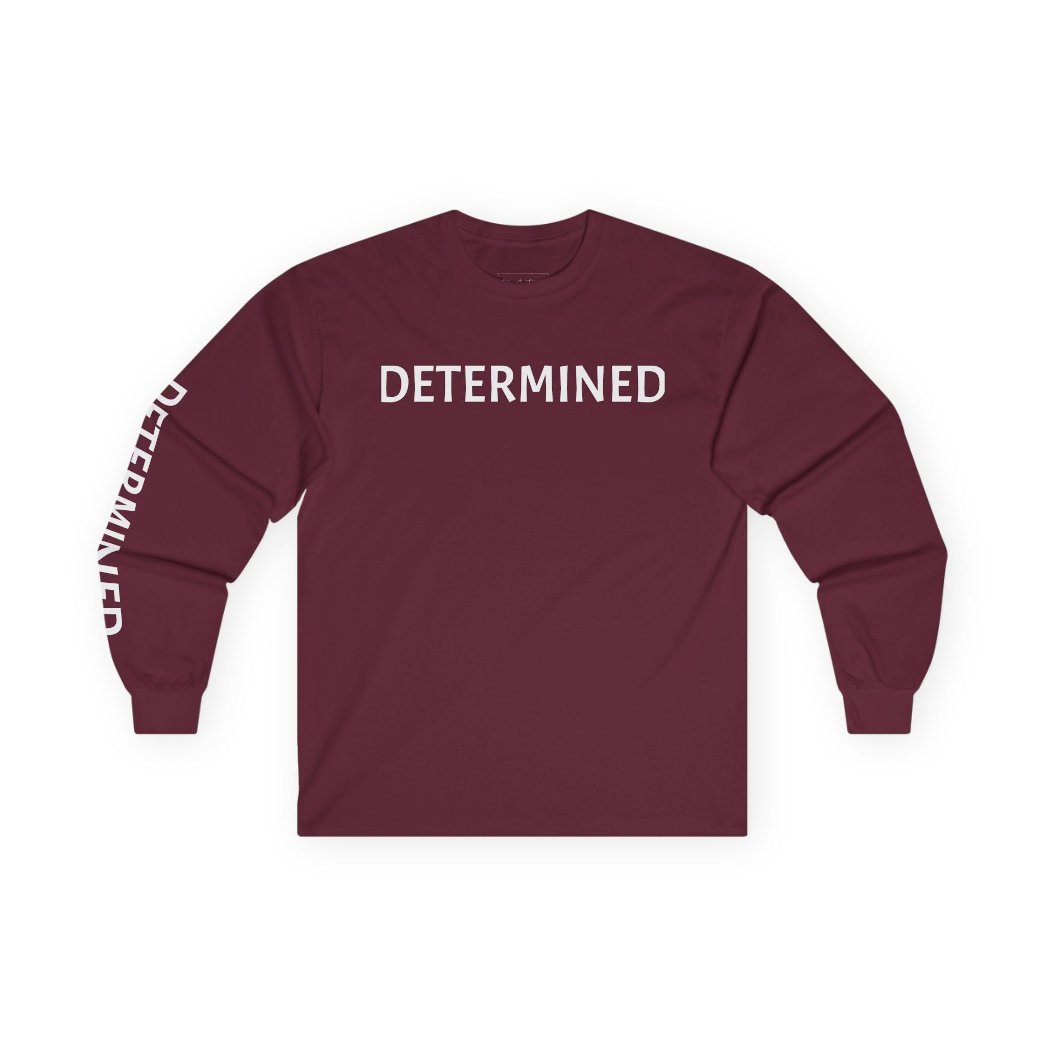Inspirational Long Sleeve Tee - Determined