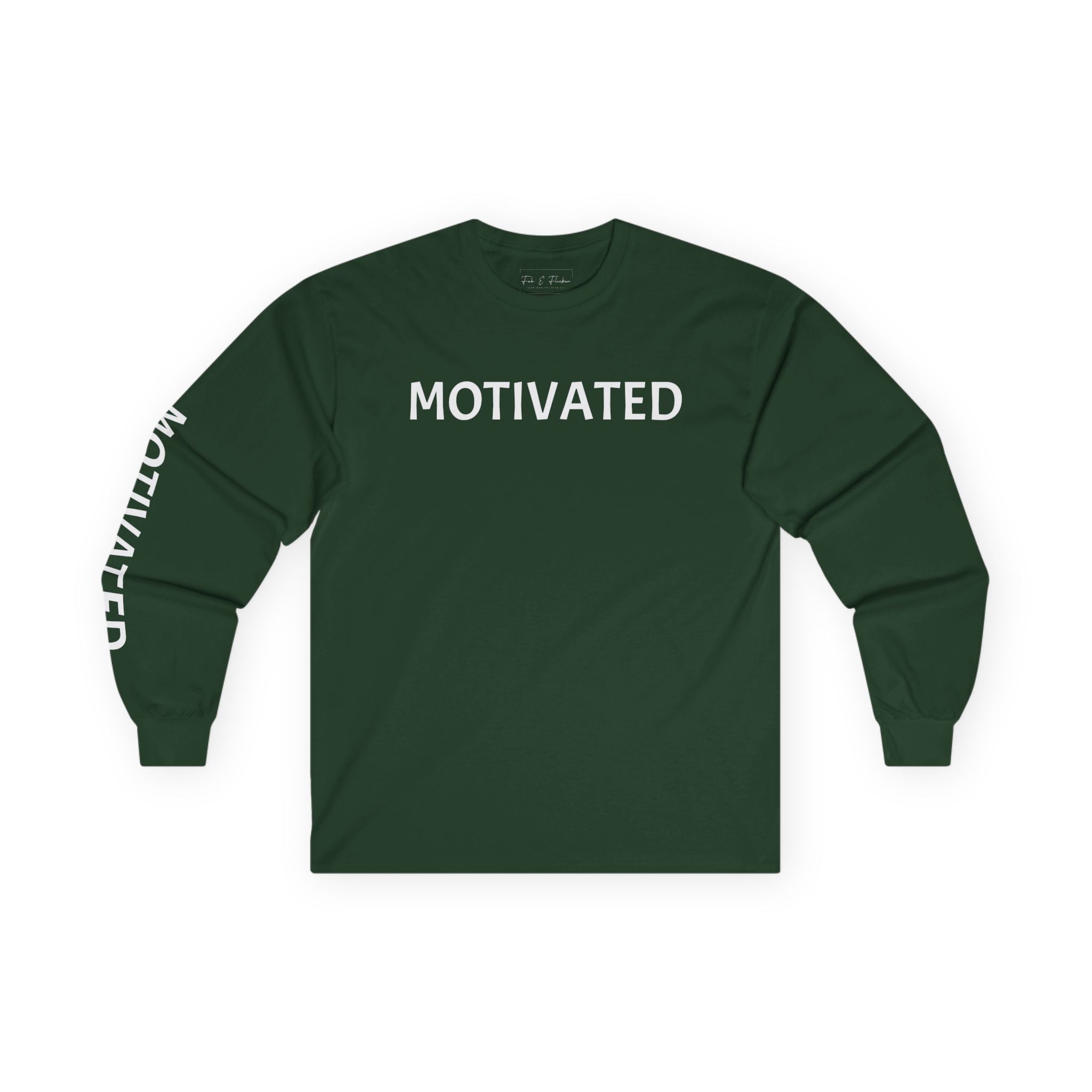 Inspirational Long Sleeve Tee - Motivated