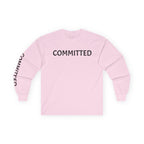 Inspirational Long Sleeve Tee - Committed