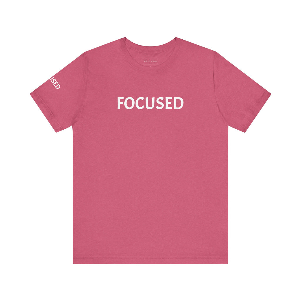 Inspirational Short Sleeve Tee - Focused