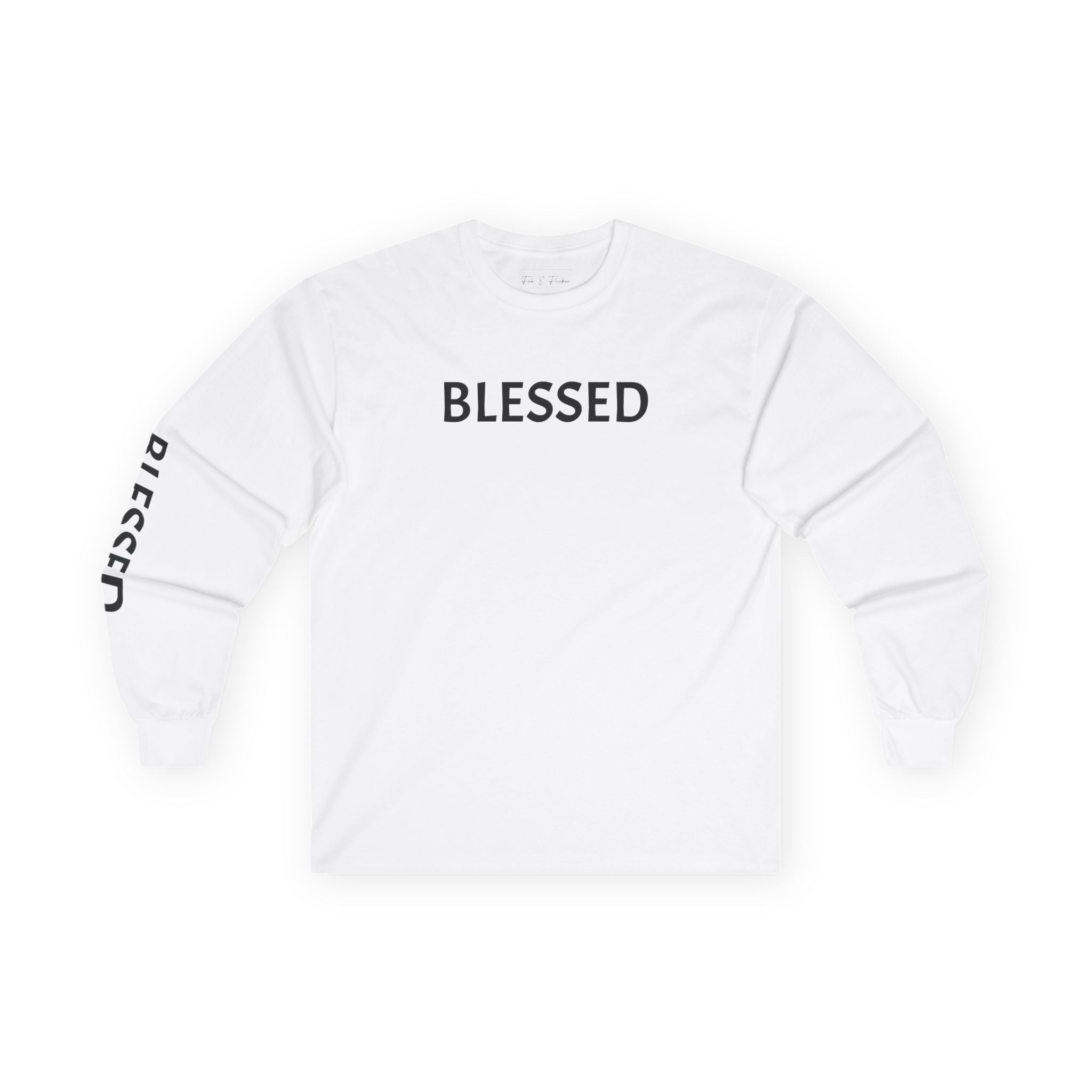 Inspirational Long Sleeve Tee - Blessed