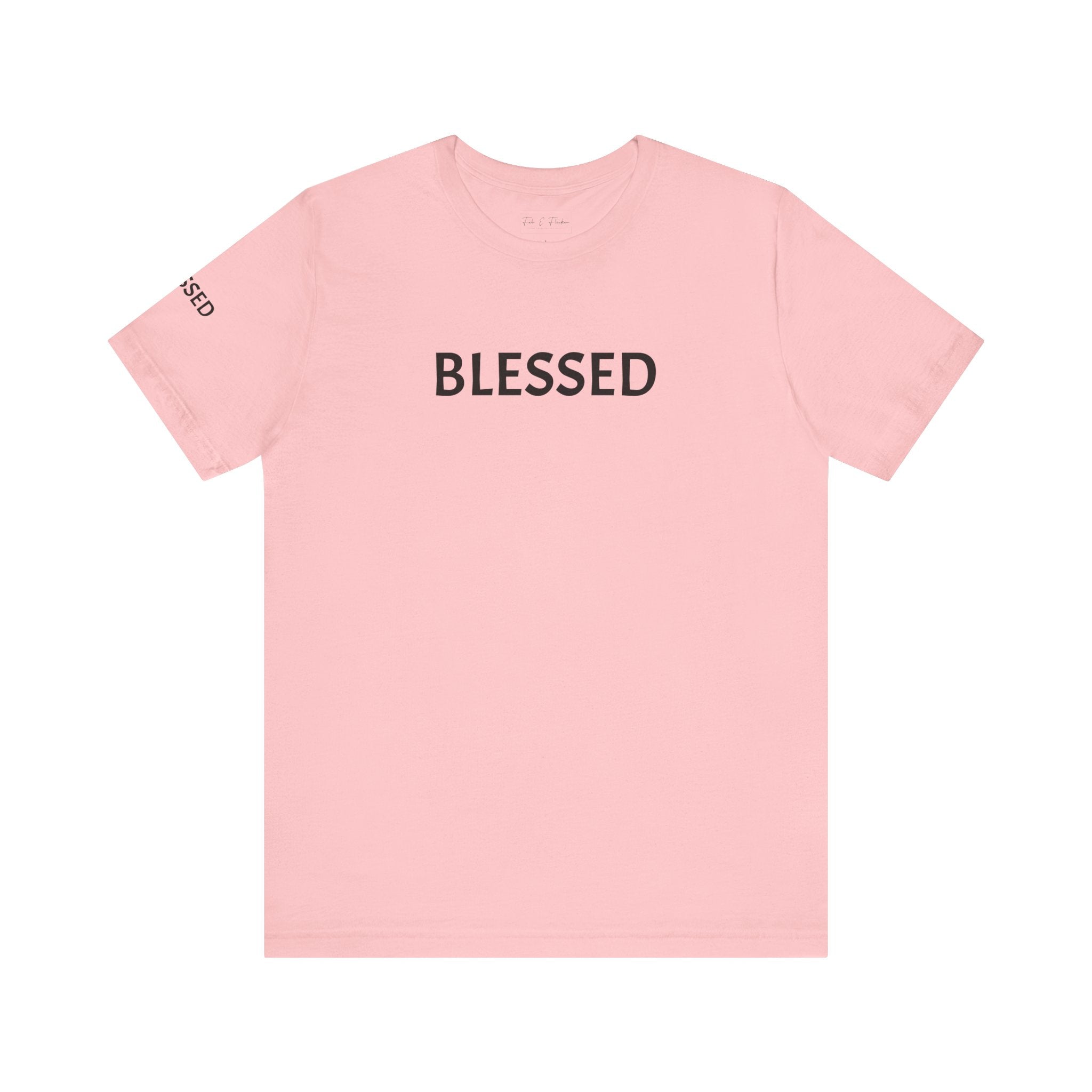 Inspirational Short Sleeve Tee - Blessed